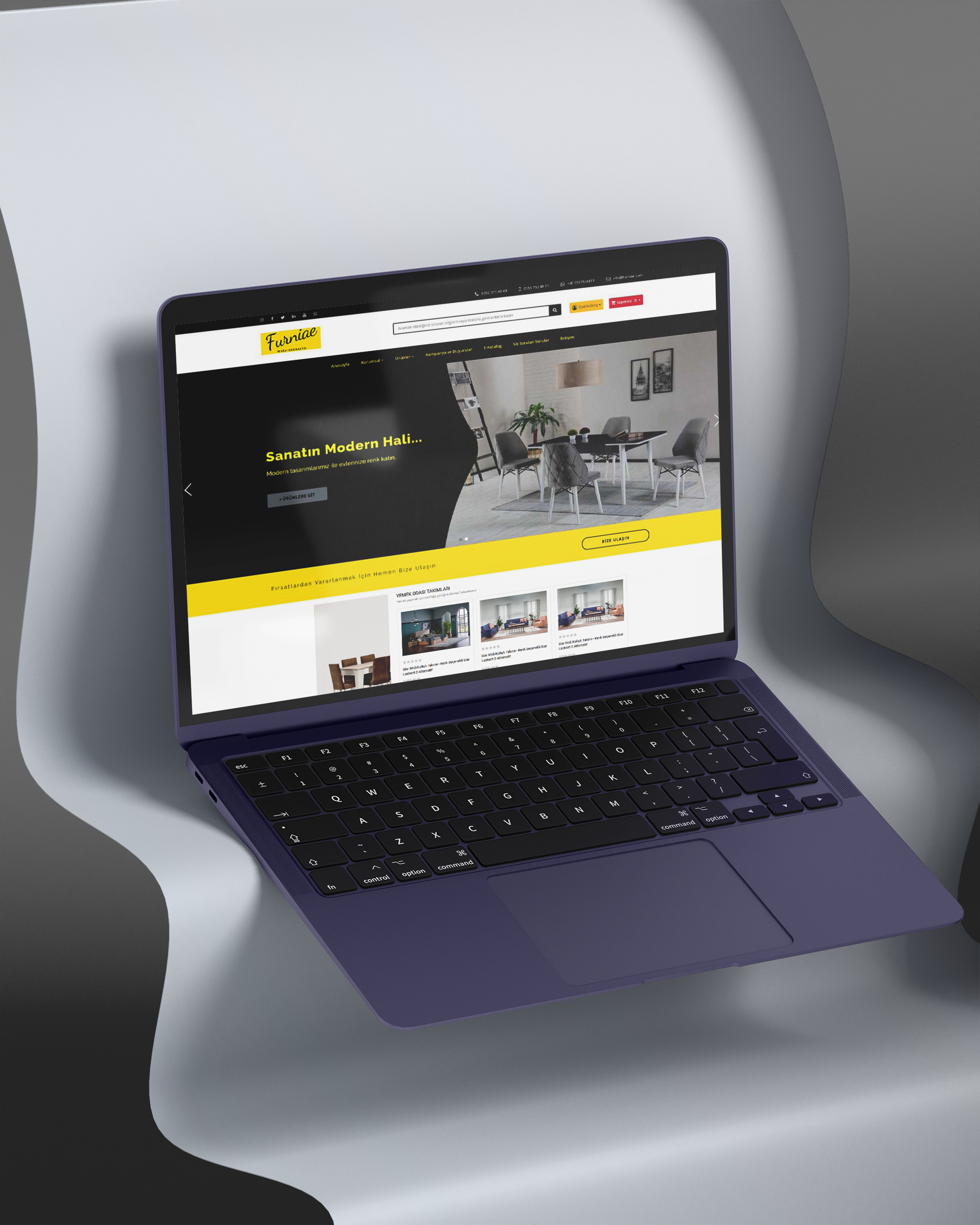 furniae masa sandalye